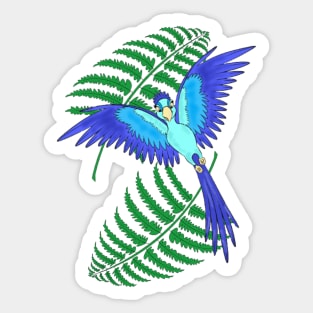 Paradise Bird Sticker